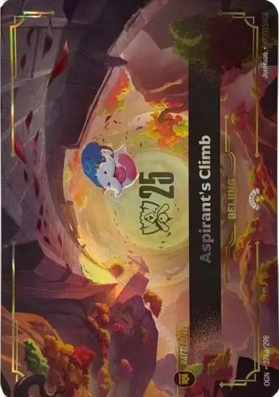 Aspirant’s Climb - OGN-276a - Promotional Cards - Riftbound card